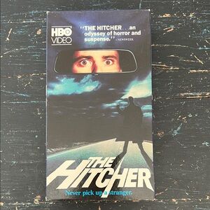 The Hitcher (1986) Never Pick Up a Stranger HBO VHS Video Tape